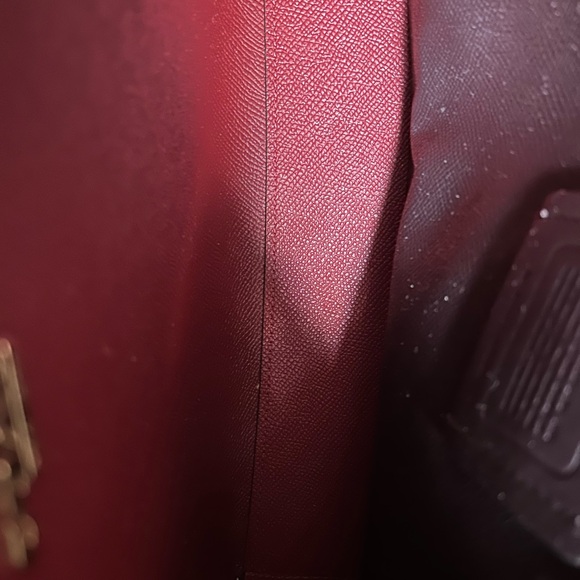 Coach Mollie Tote 25 With Cherry Print - Picture 9 of 11